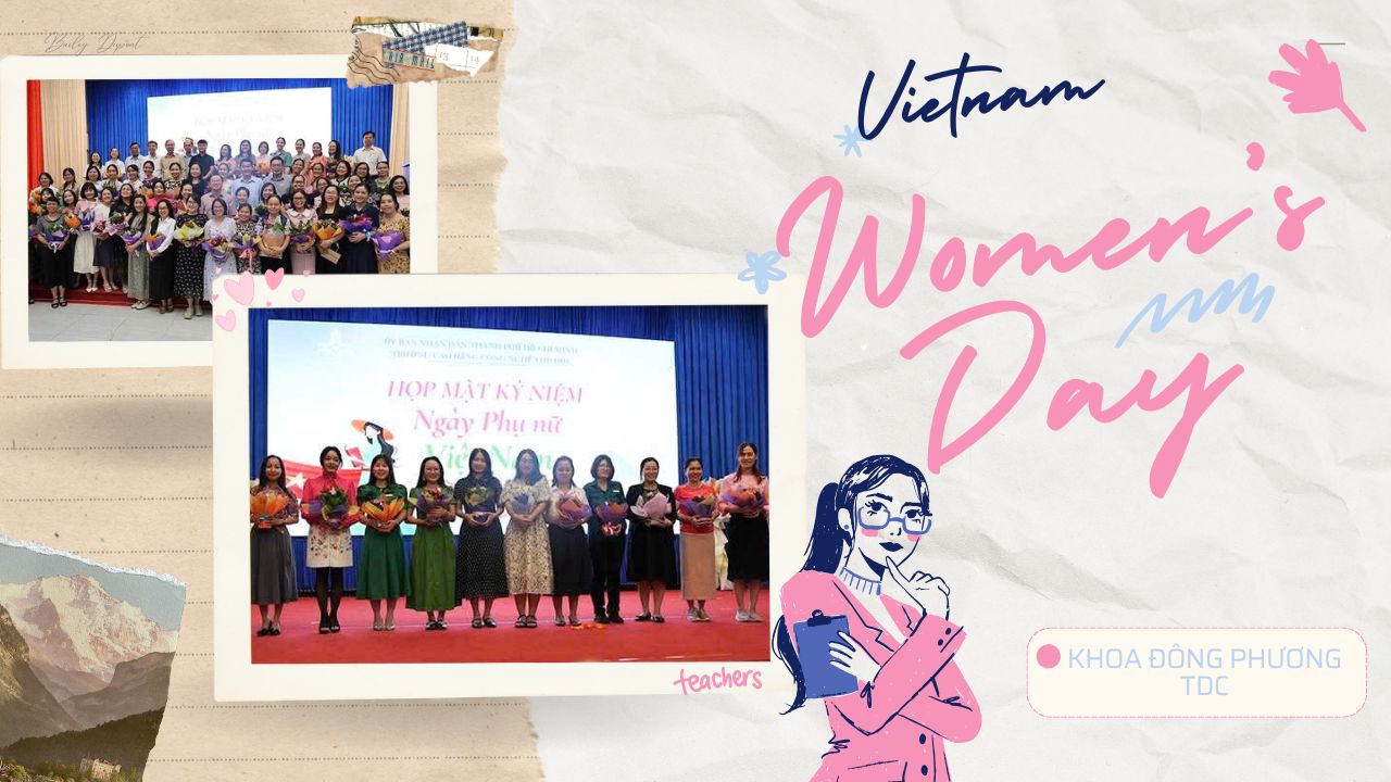 HỌP MẶT ẤM ÁP CHÀO MỪNG NGÀY PHỤ NỮ VIỆT NAM 20/10 TẠI TDC